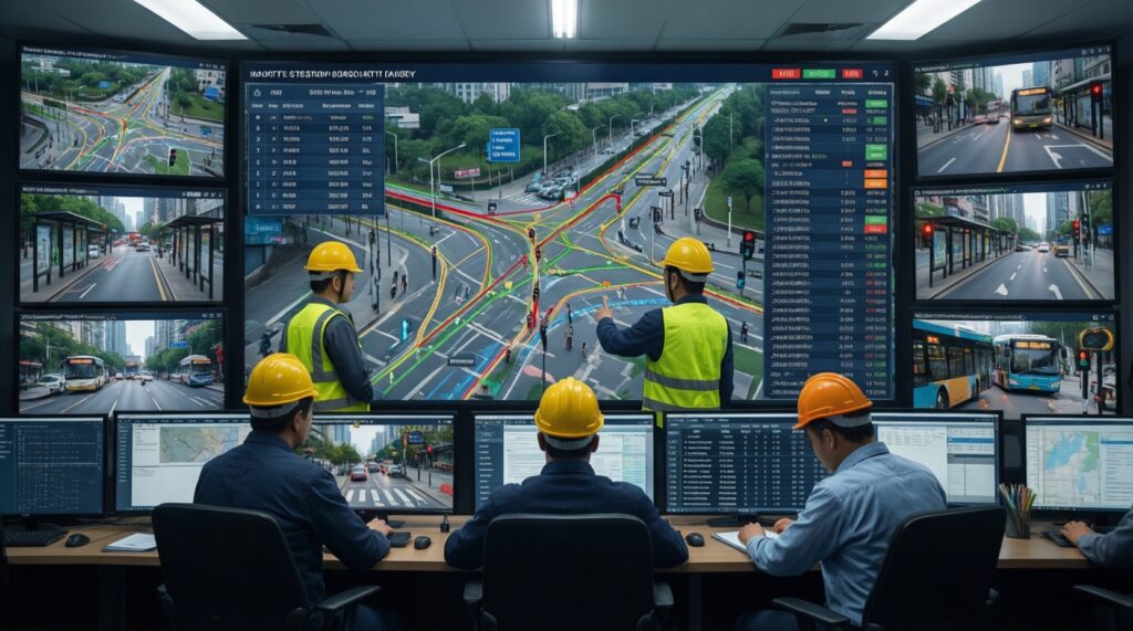 Транспорт и дороги: ремонты, пробки, новые развязки и изменения маршрутов - иллюстрация